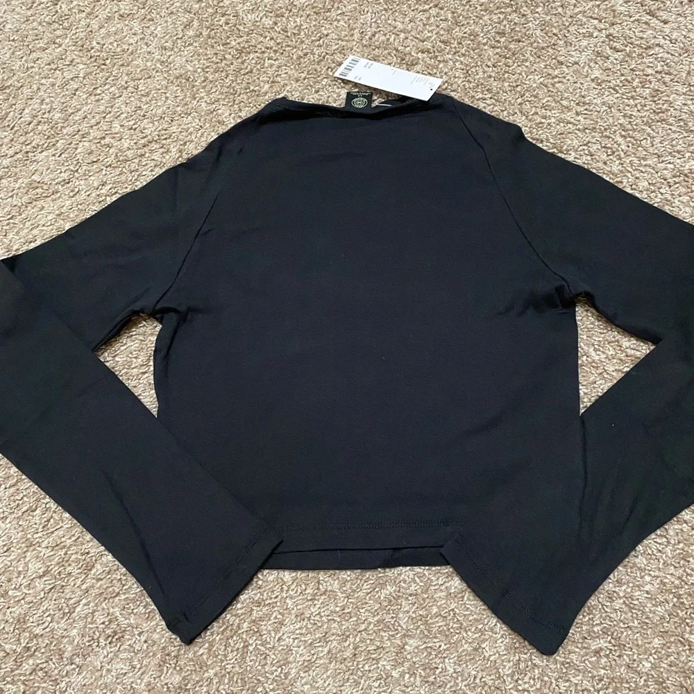 Urban Outfitters Diamante Flaming Cutout Tee NWT Size S - Picture 6 of 8